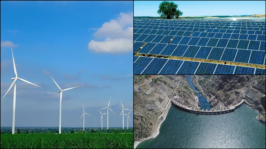 ­Yenilenebilir enerji gücünde rekor üretim
