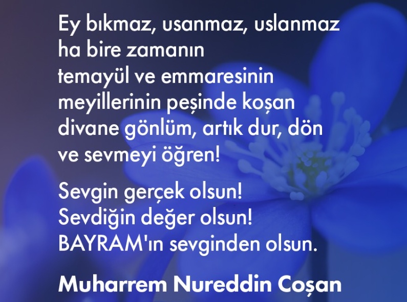 Kurban Bayramı Mesajı