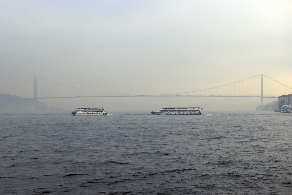 İstanbul'dan sis fotoğrafları