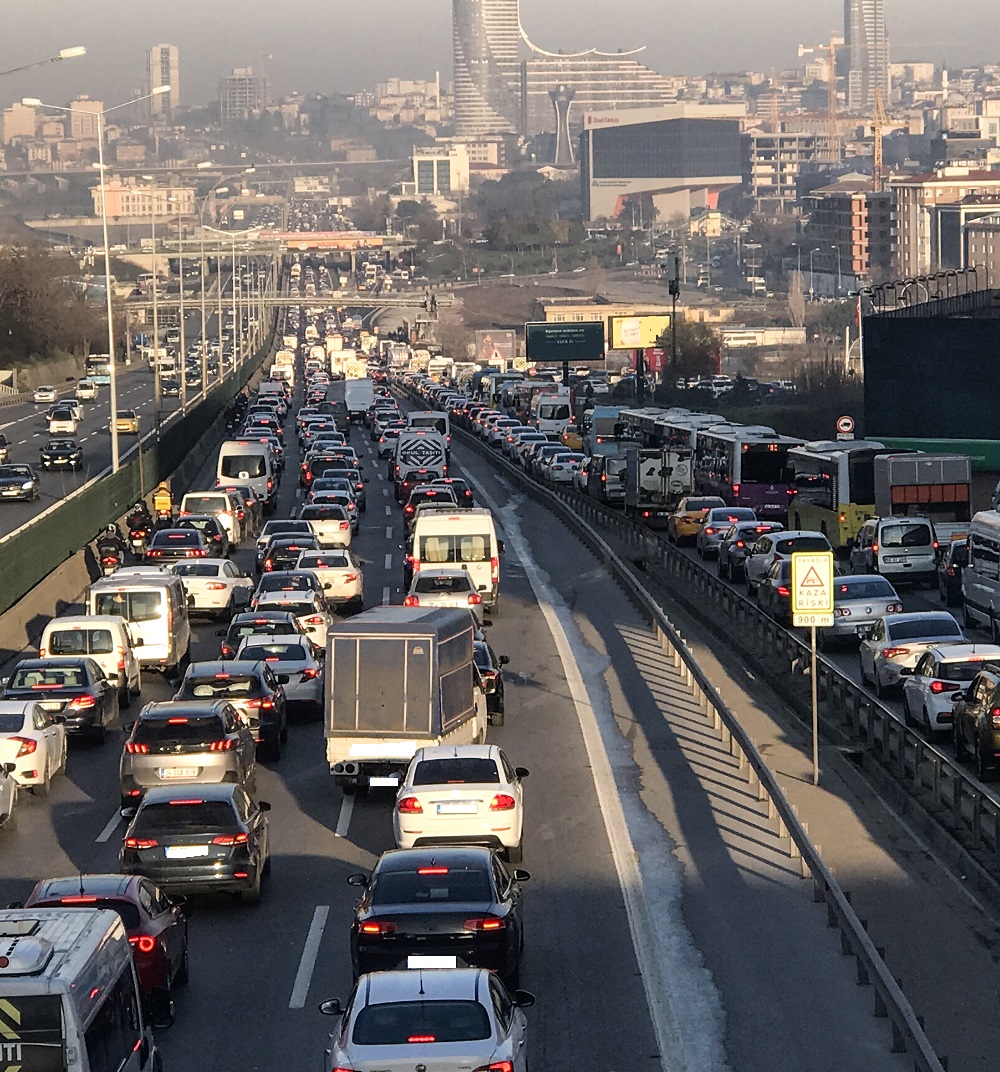 İstanbul trafik yoğunluğuyla ilk sırada