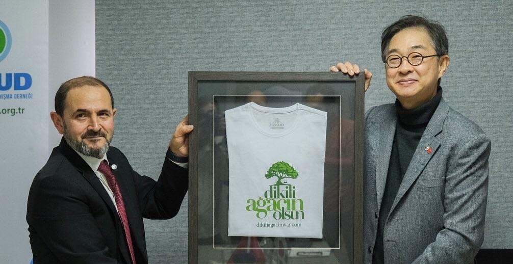 Türkiye-Kore Ormanları Projesi dostluğu pekiştirdi