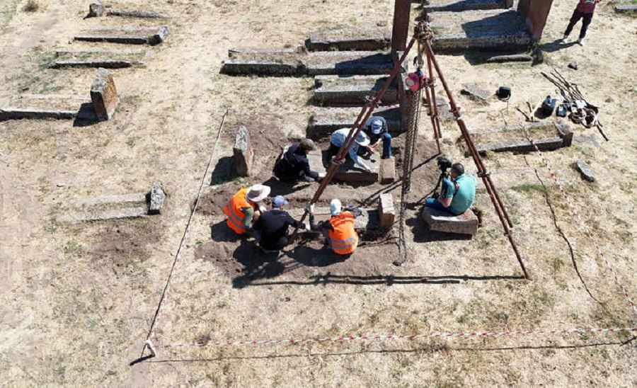 Selçuklu Meydan Mezarlığı'nda yeni bulgular