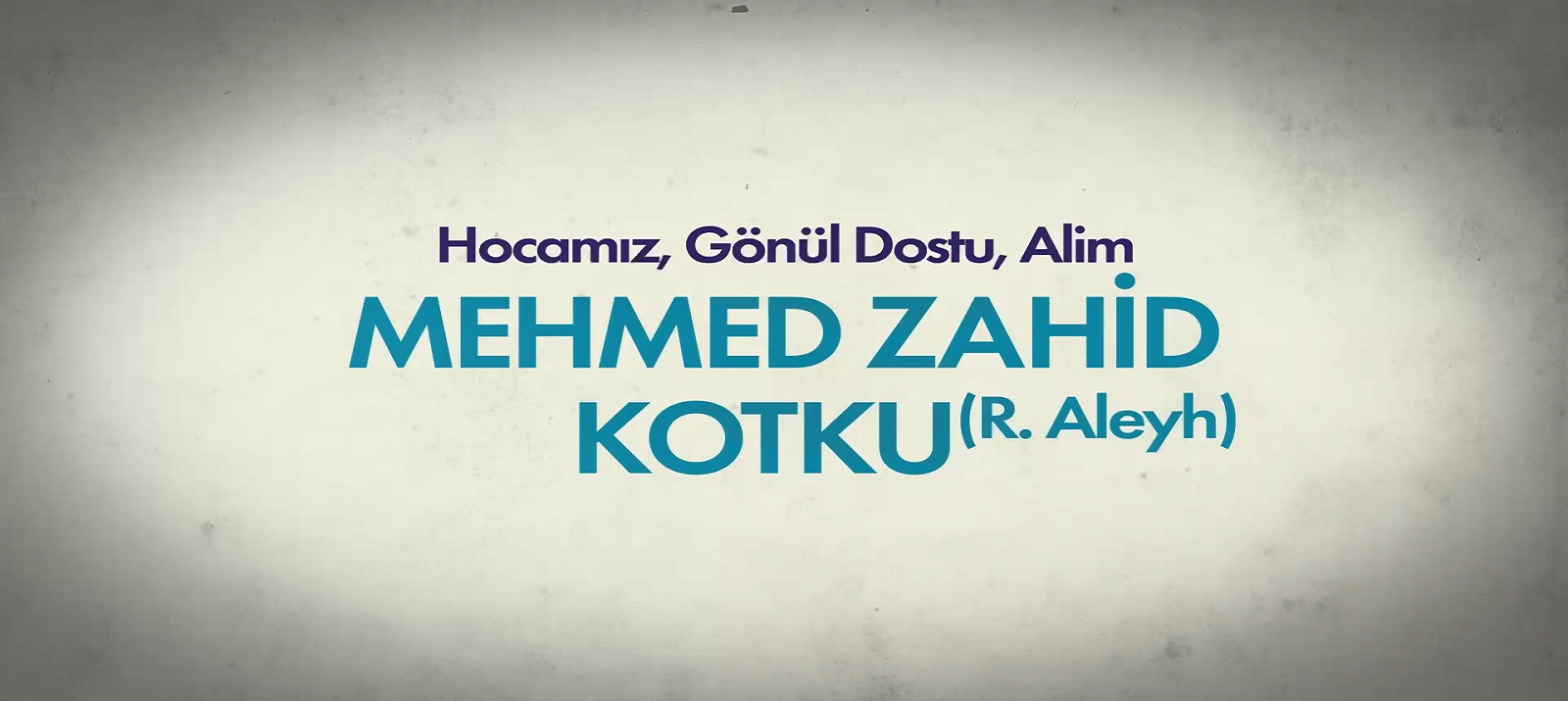 Mehmed Zahid Kotku (R.Aleyh.)
