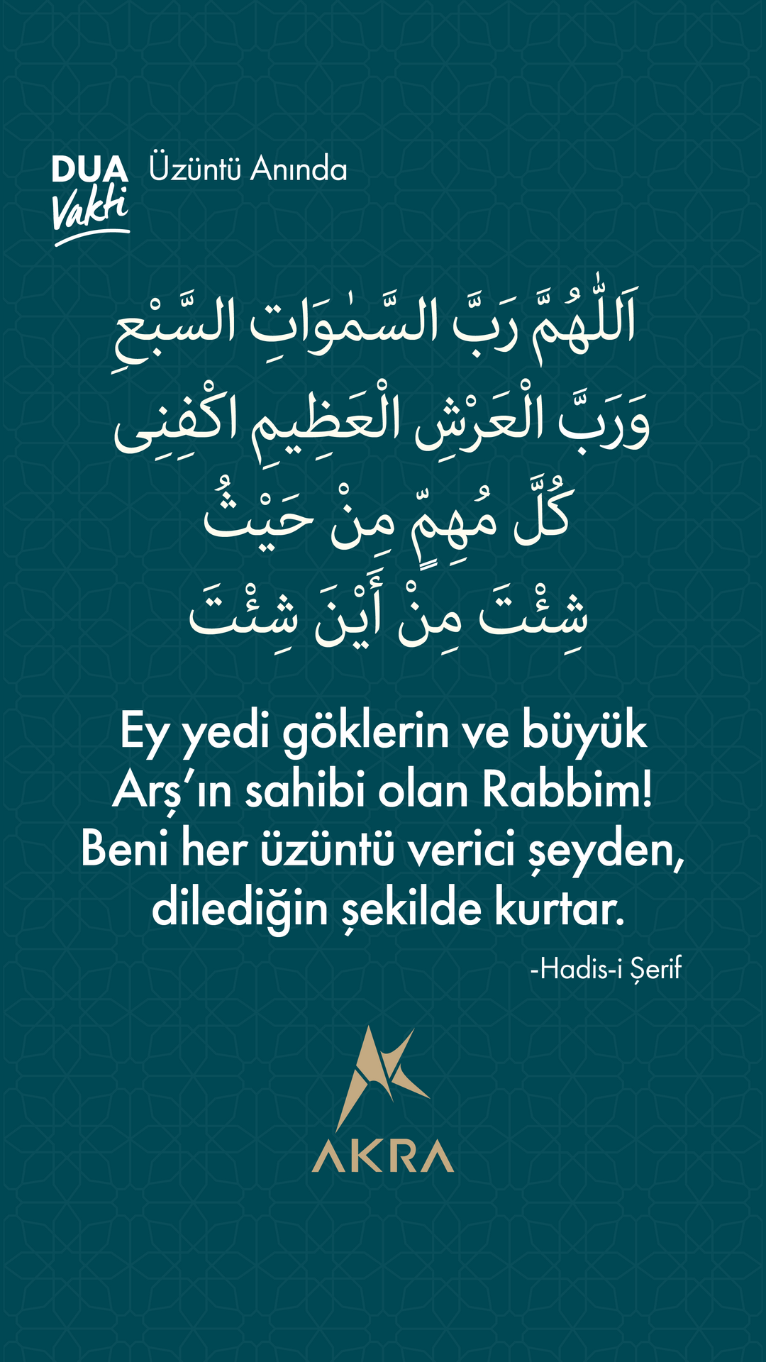 PEYGAMBERİMİZİN DİLİNDEN DUALAR