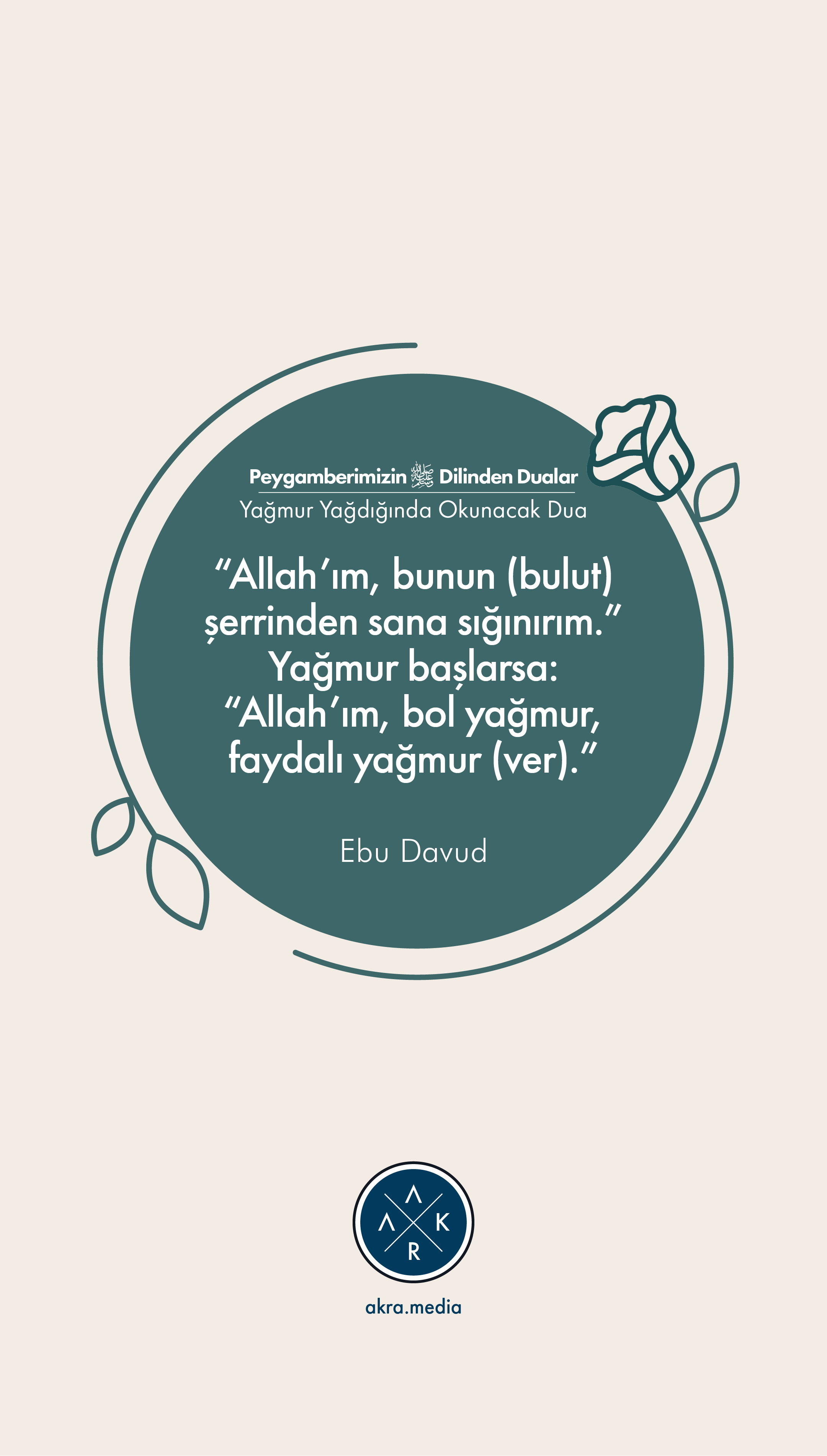 PEYGAMBERİMİZİN DİLİNDEN DUALAR