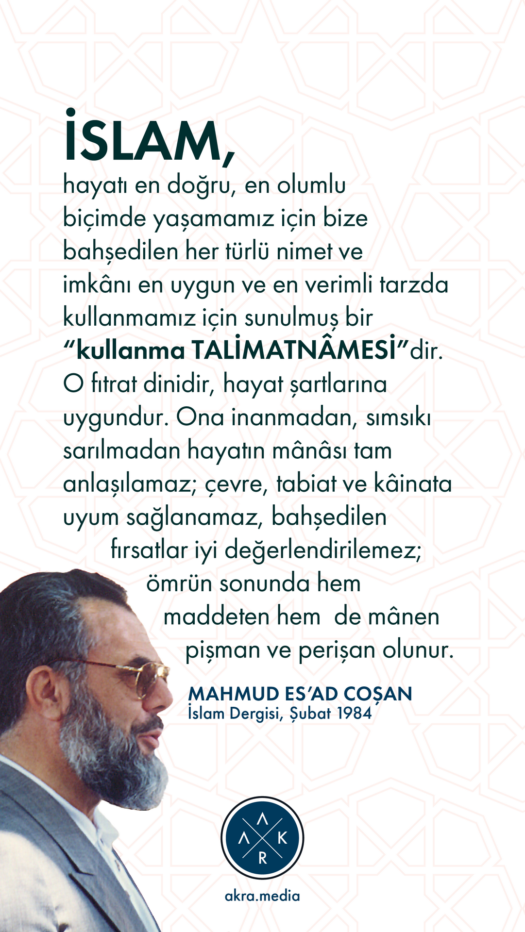 MAHMUD ES'AD COŞAN