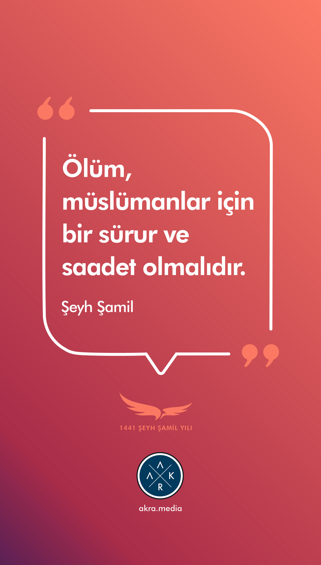 Şeyh Şamil'in Sözleri