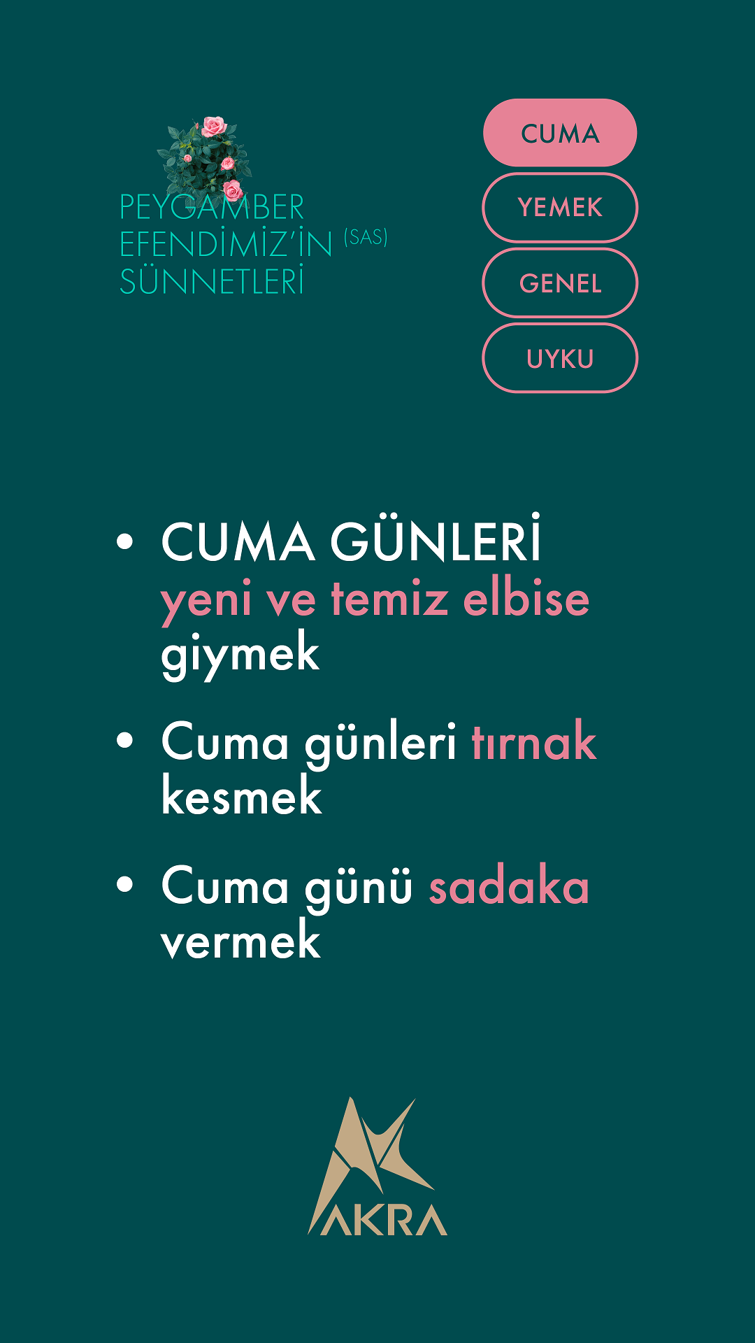 Peygamber Efendimiz'in Sünnetleri