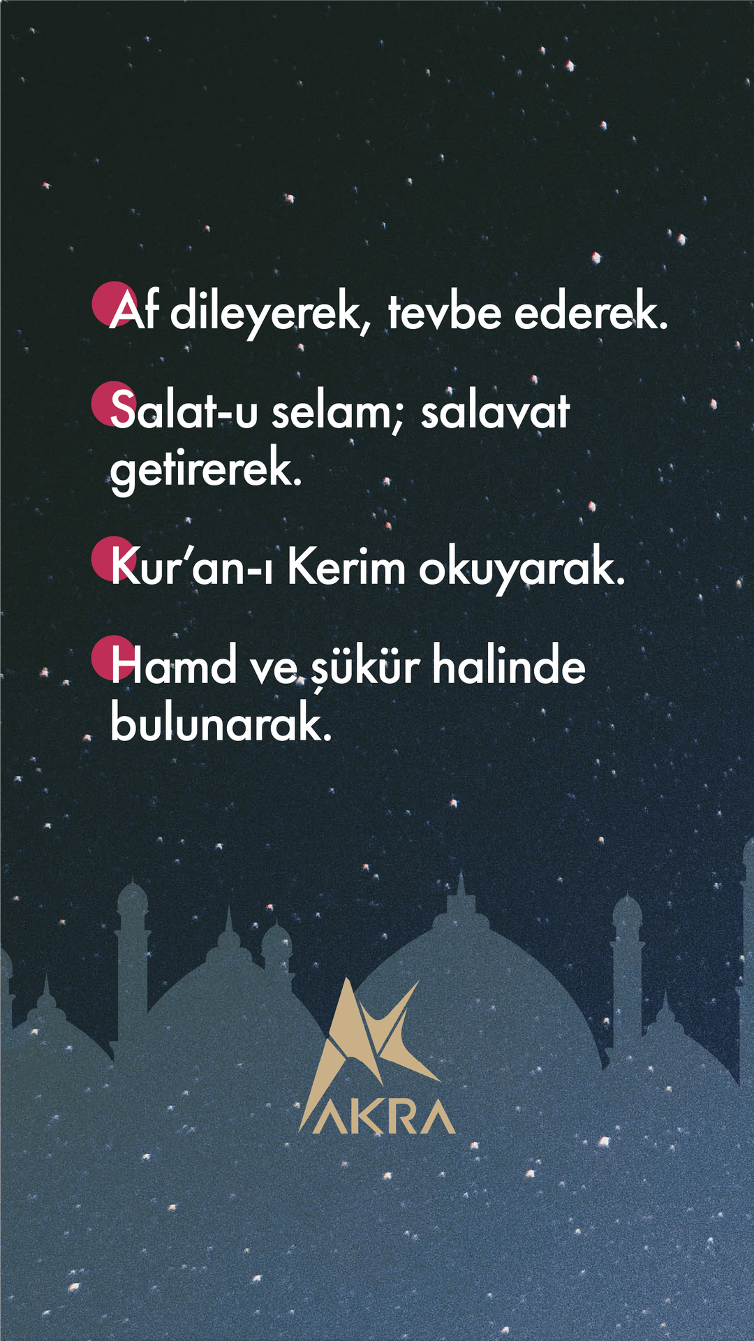 Kadir Gecesi Nasıl Aranmalı?