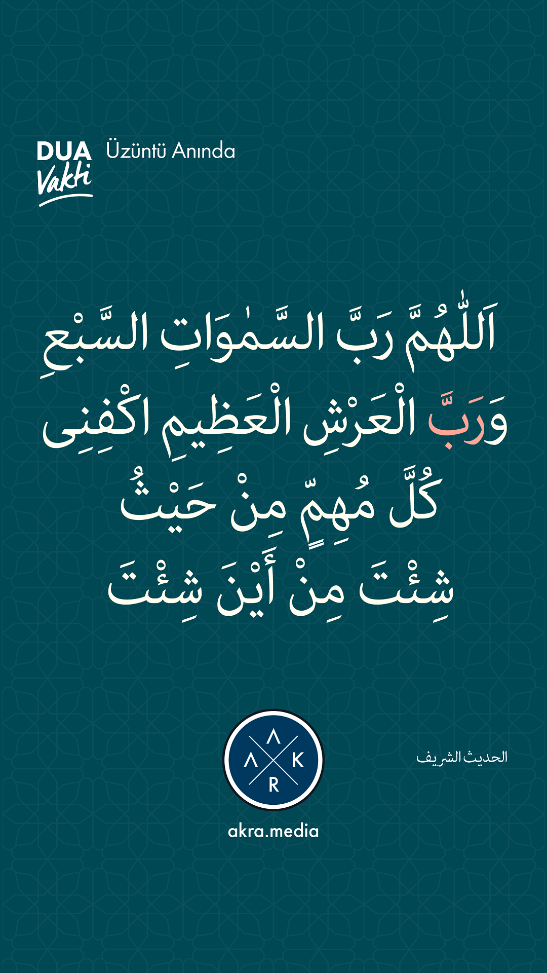 PEYGAMBERİMİZİN DİLİNDEN DUALAR