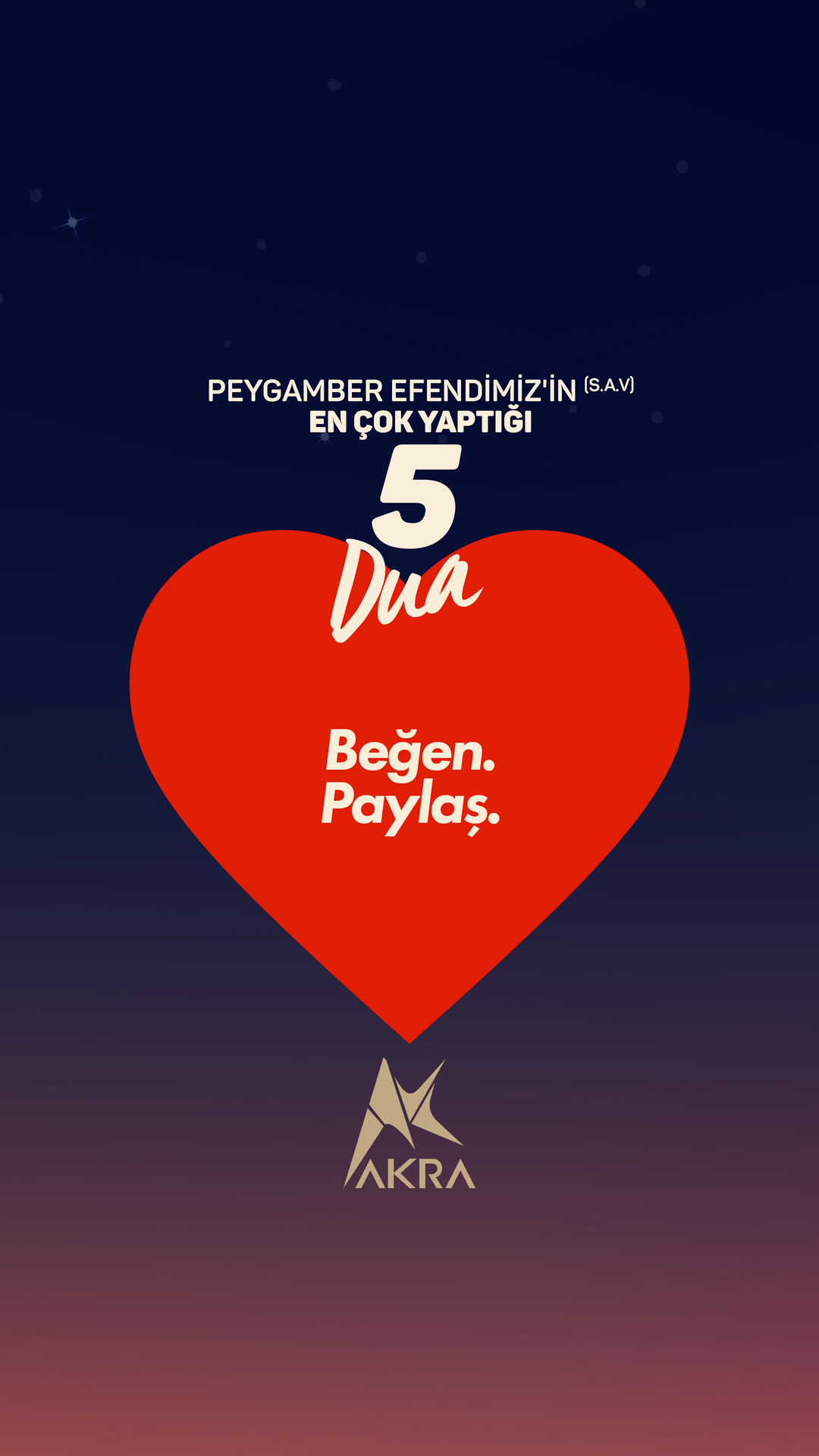 Peygamber Efendimiz'in En Çok Yaptığı 5 Dua