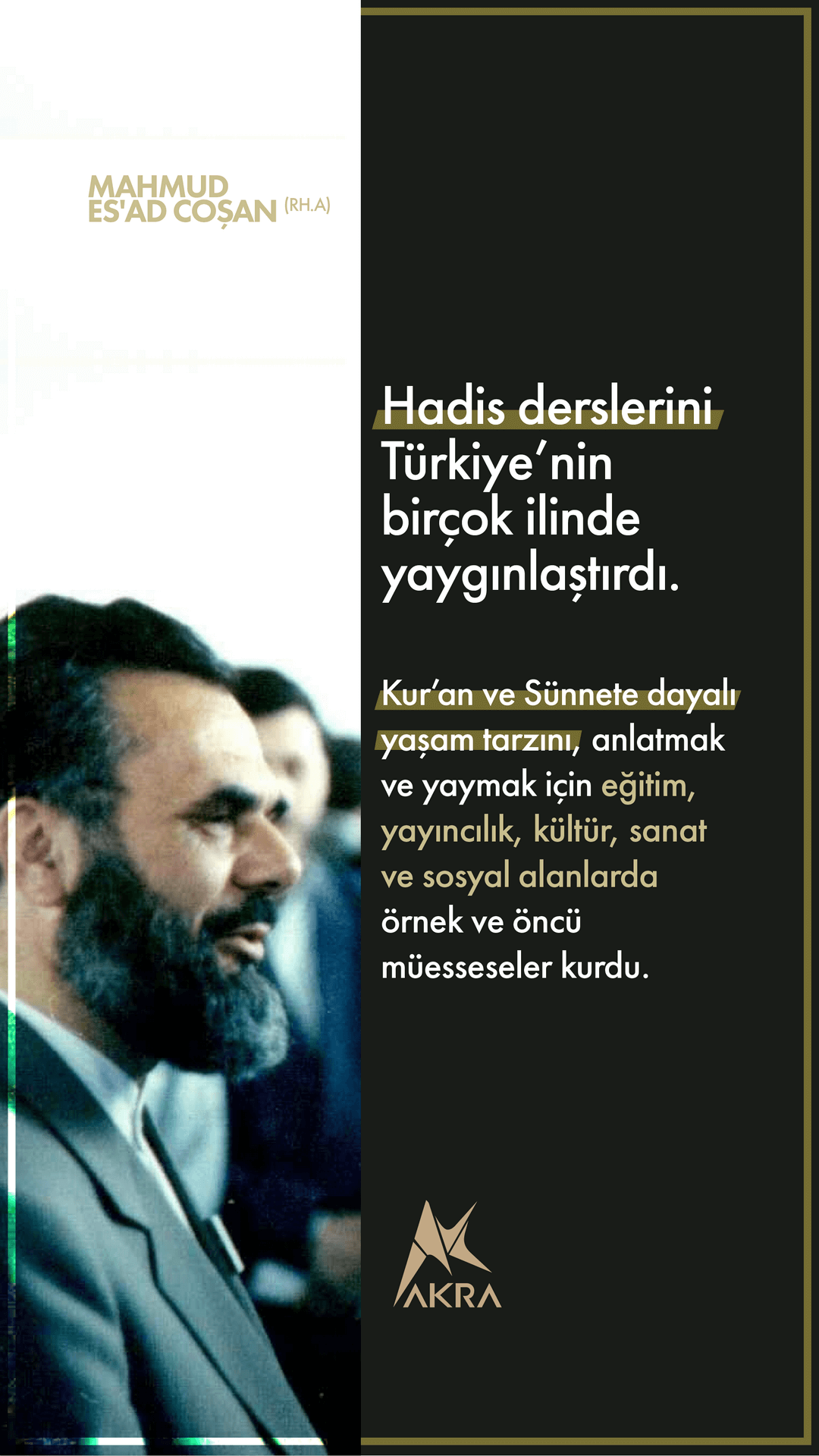 MAHMUD ES'AD COŞAN HAYATI 90.YIL