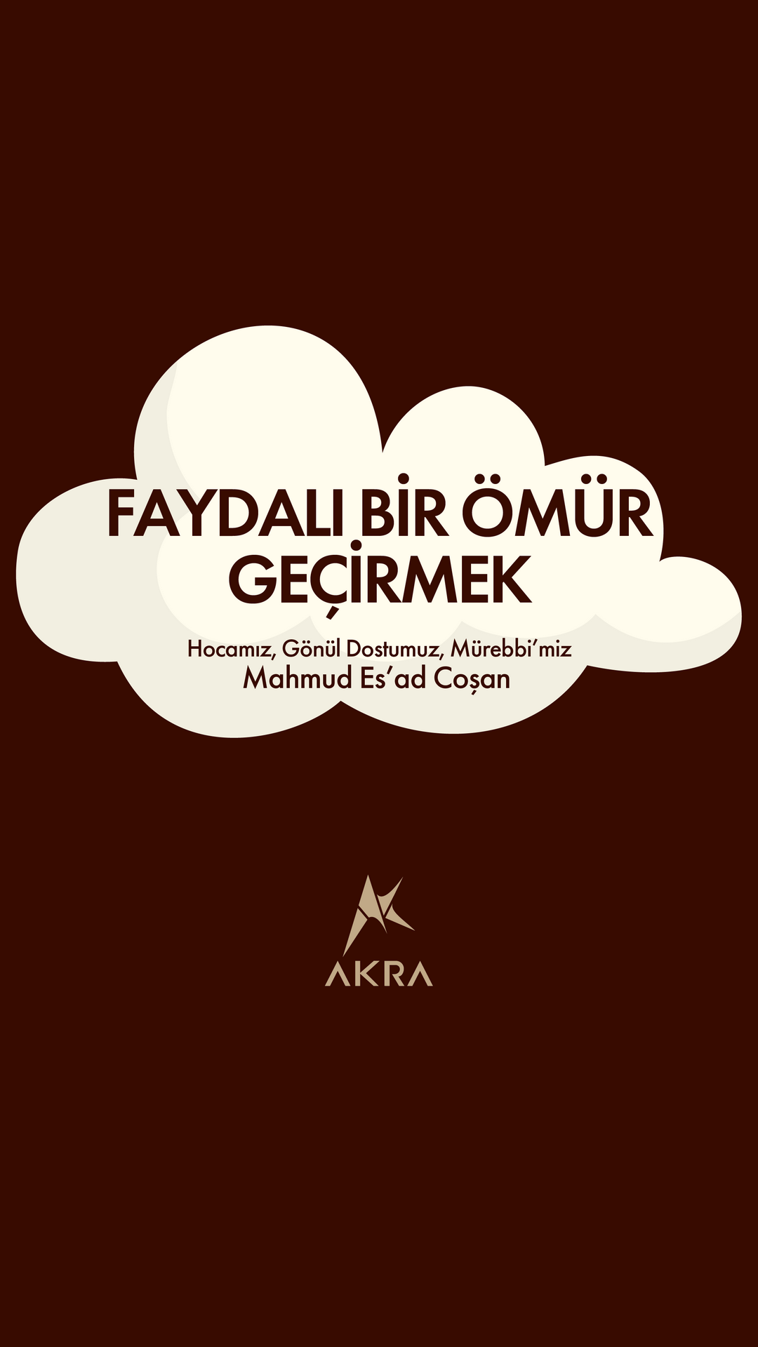 FAYDALI BİR ÖMÜR GEÇİRMEK