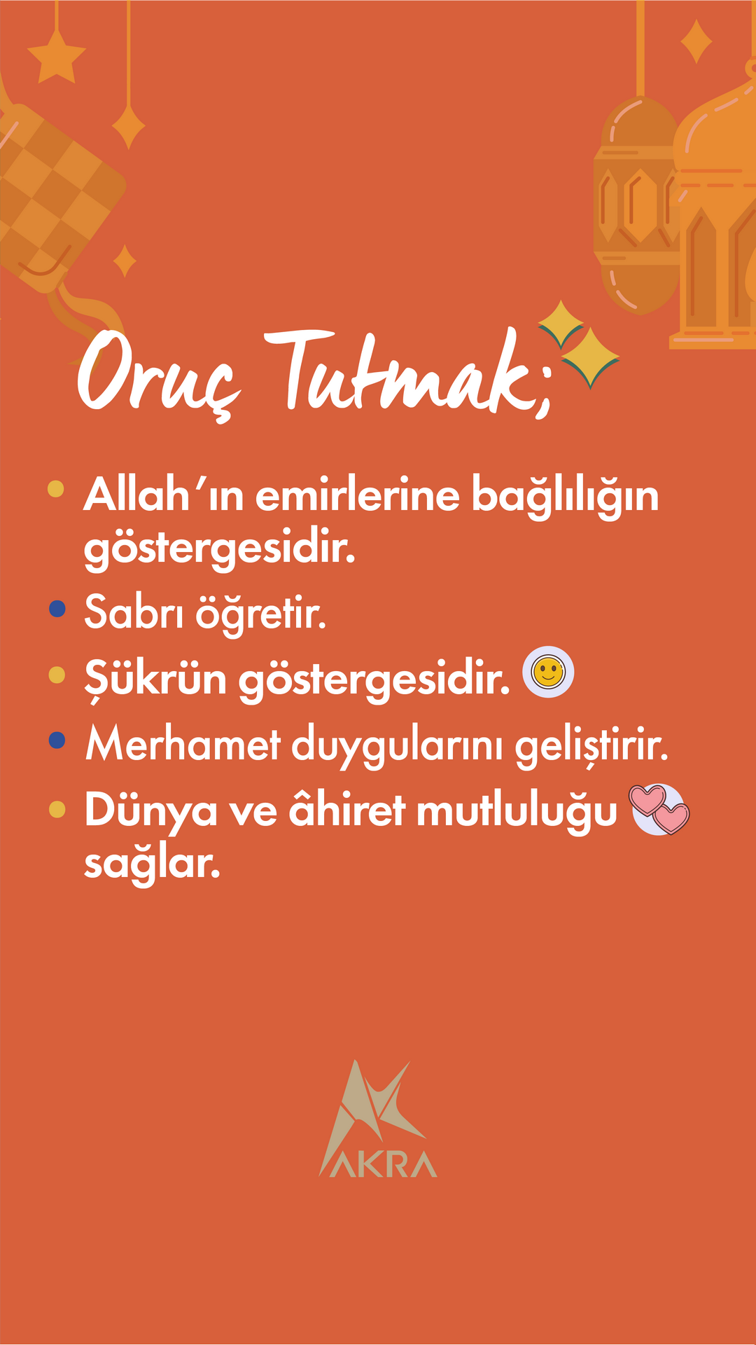 Oruç Tutmanın 10 Faydası