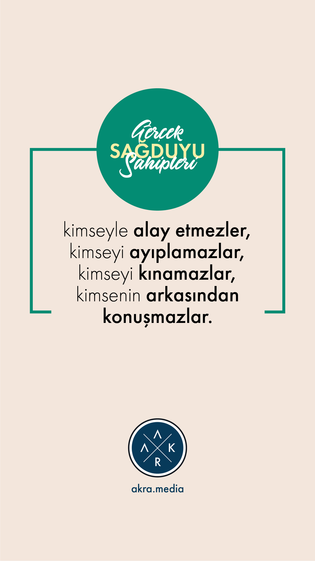 GERÇEK SAĞDUYU SAHİPLERİ