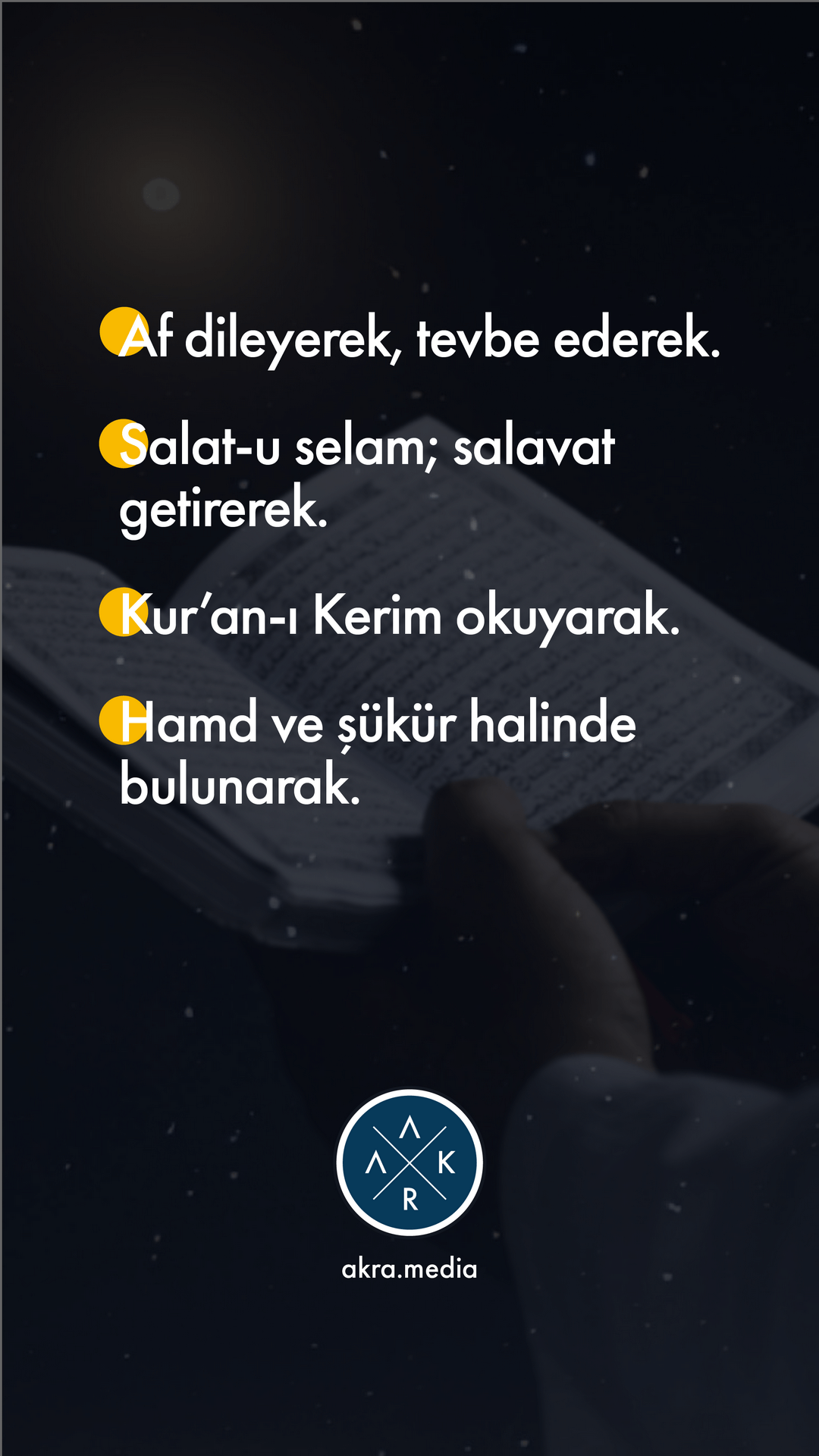 Kadir Gecesi Nasıl Aranır?