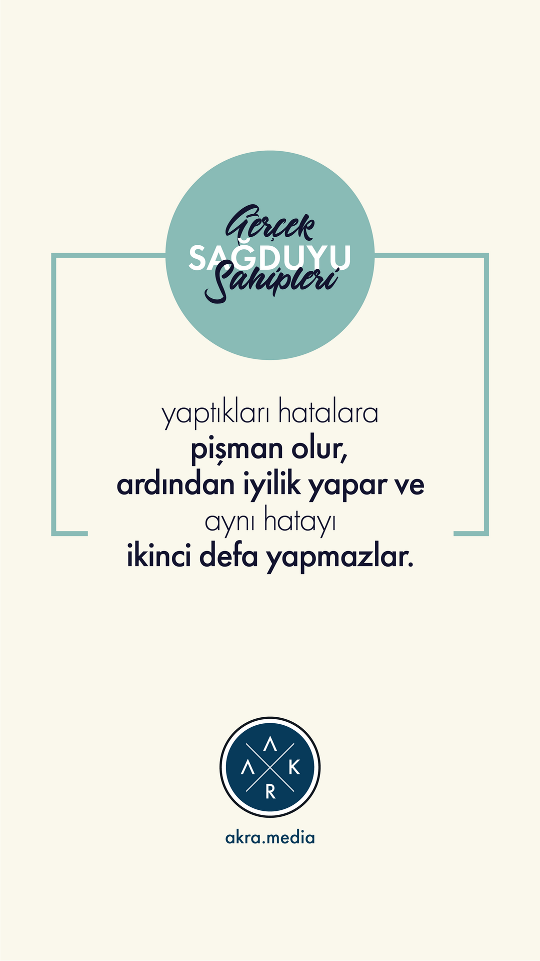 GERÇEK SAĞDUYU SAHİPLERİ