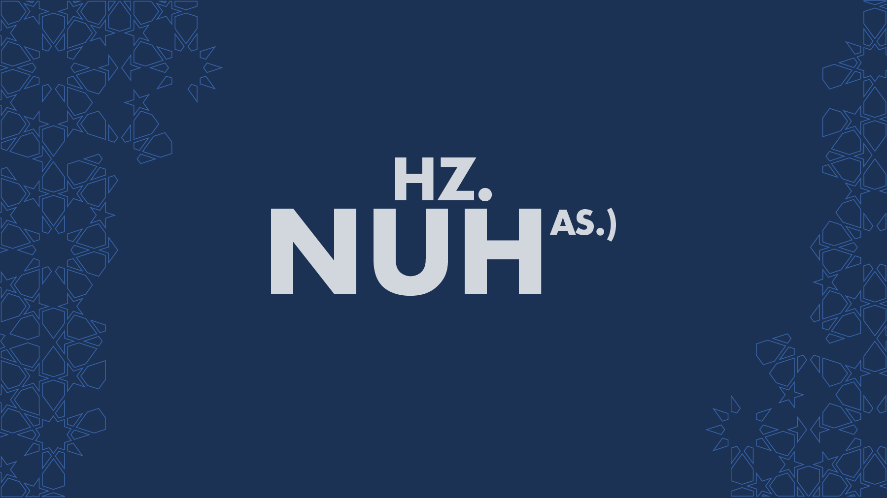 Tufandan kurtuluş, HZ. NUH (AS.)