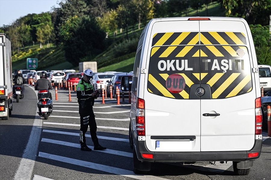 Okul servislerine yönelik denetimler sürüyor