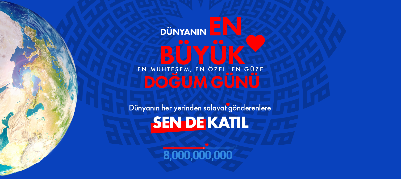 Sekiz milyar insan adına 8 milyar salavat - 2021